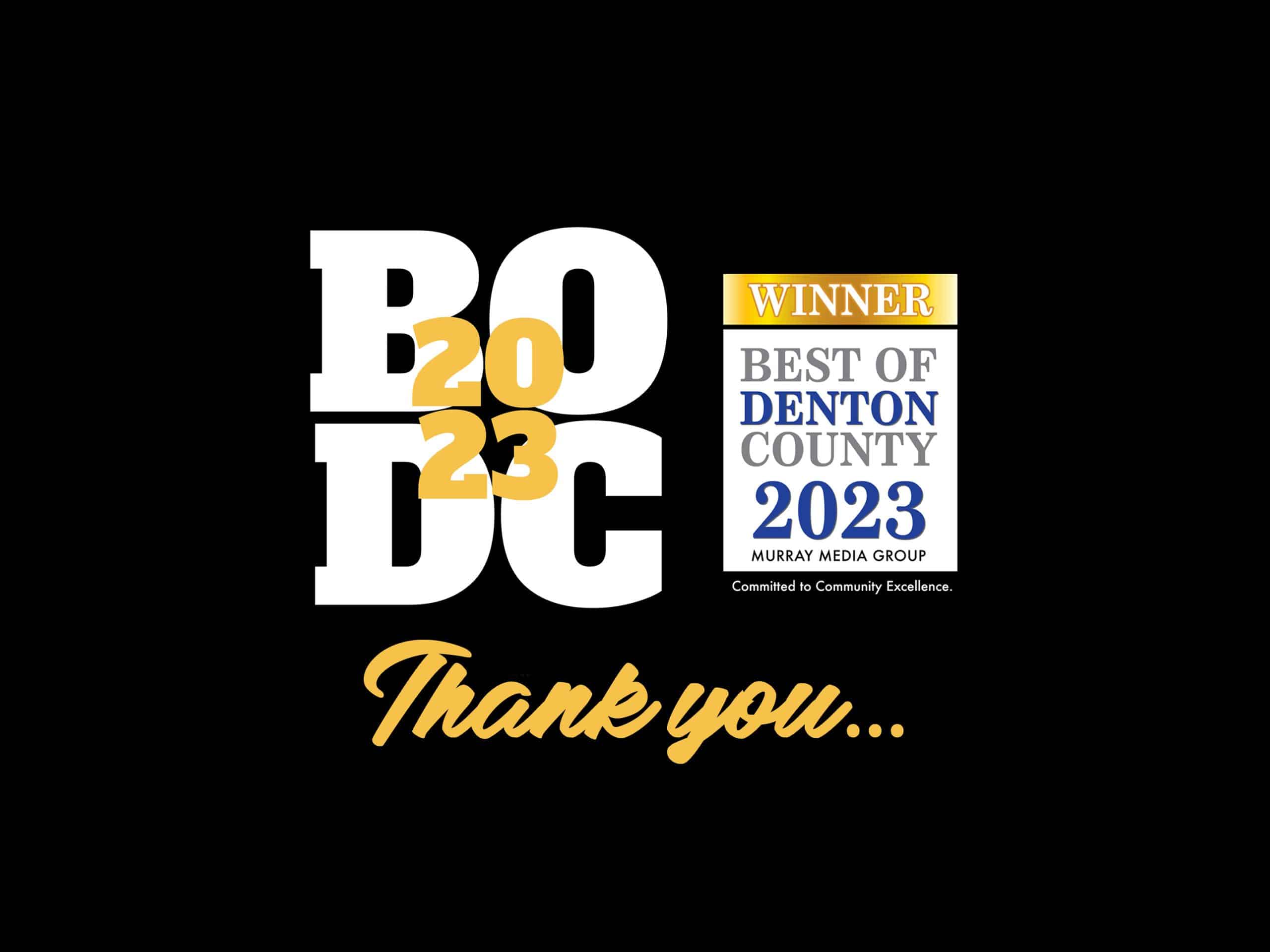 Thank You for Voting Nelson Law Group as the Best of Denton County