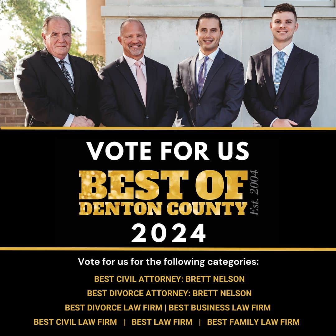 Please Vote for Nelson Law Group as the Best of Denton County